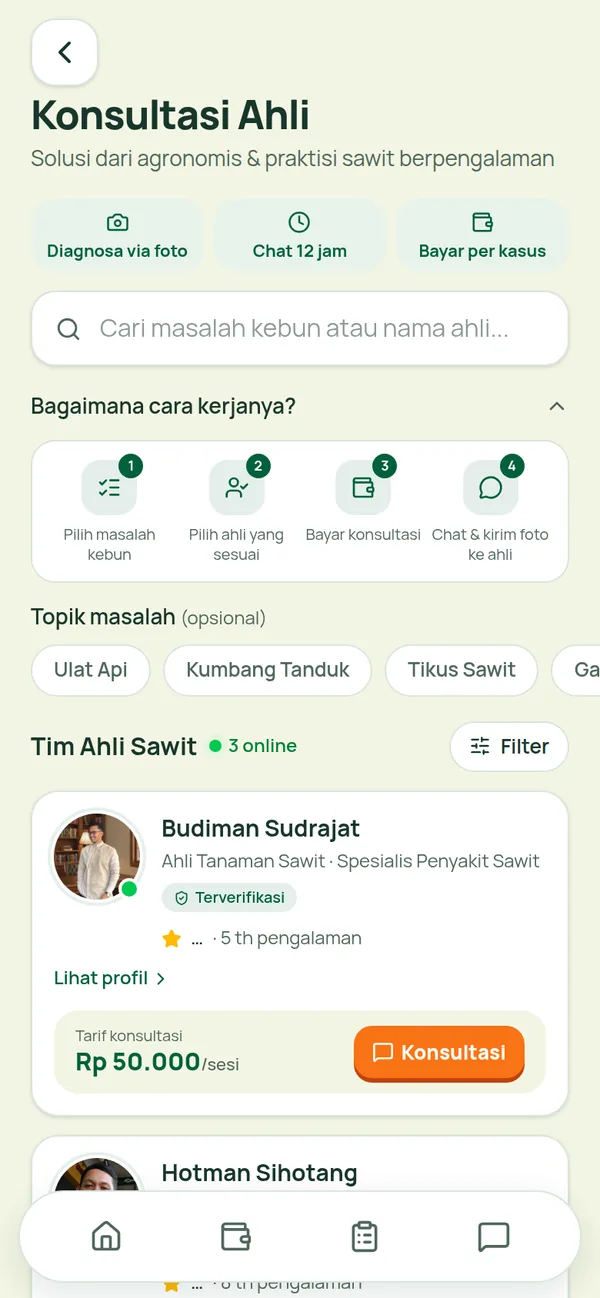 Konsultasi Ahli: diagnosa lewat foto, langkah konsultasi, dan daftar tim ahli